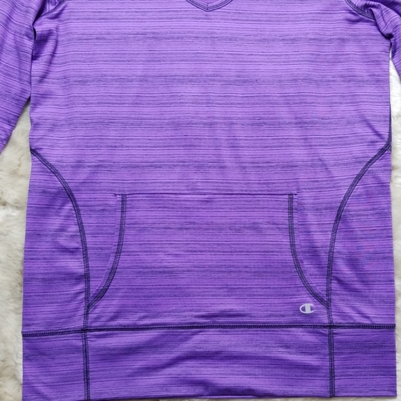 Champion V neck Hoodie - Picture 3 of 8